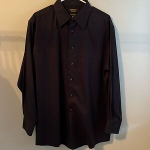 Men’s black Marano dress shirt size 16 1/2